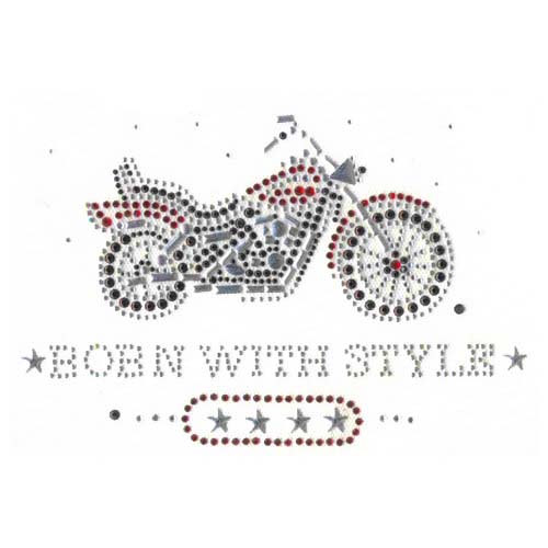S2134 - BORN WITH STYLE MOTORCYCLCE